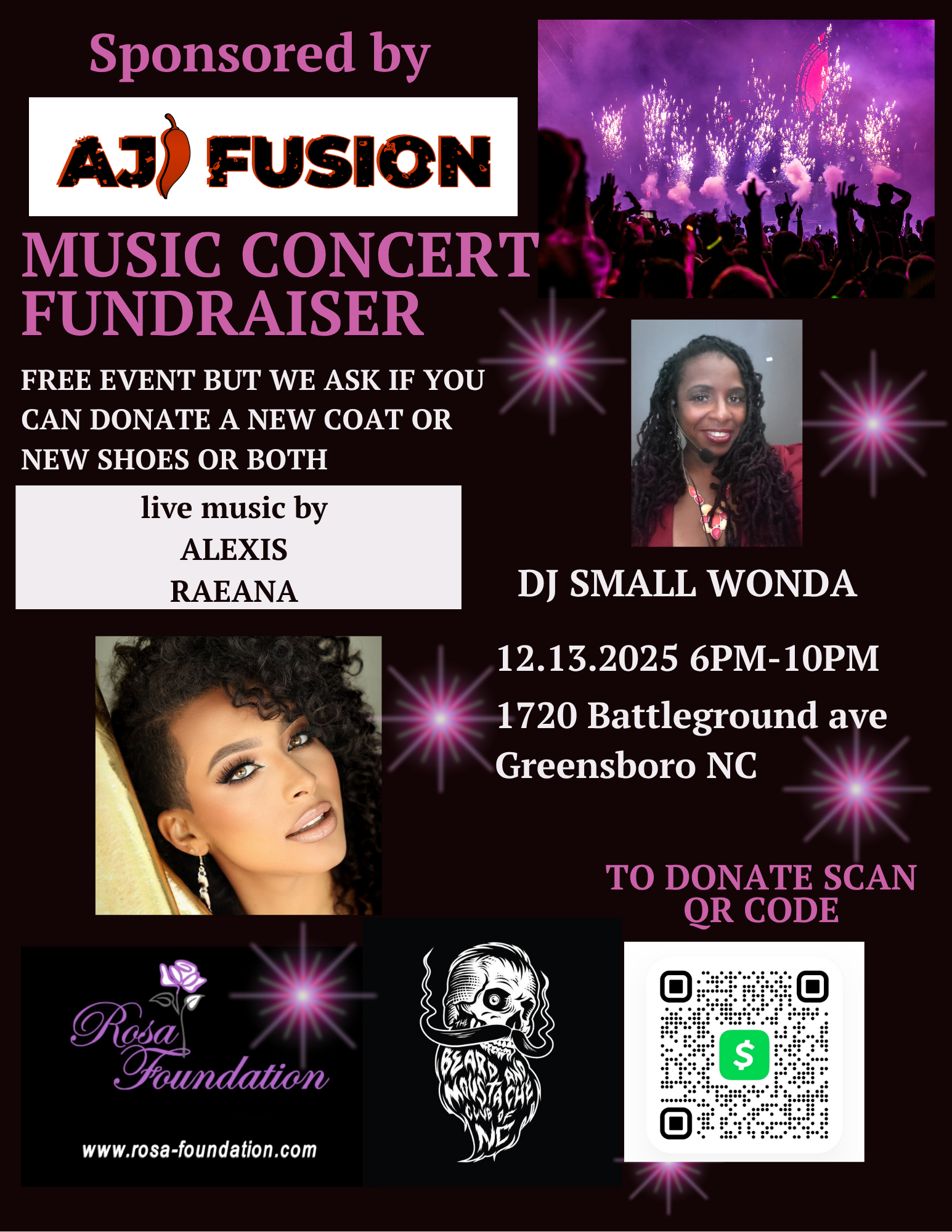 Rosa Foundation Concert Fundraiser